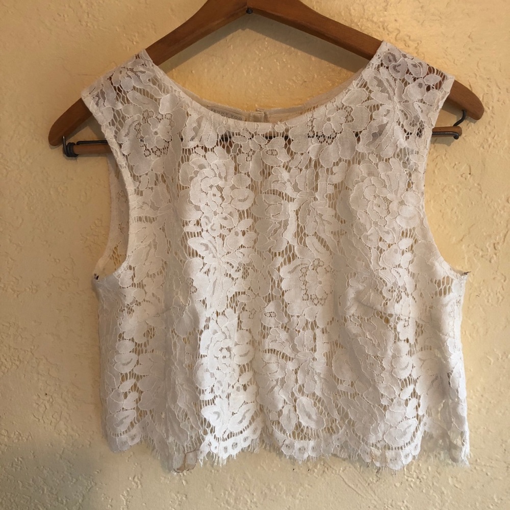 BHLDN Lace Tank